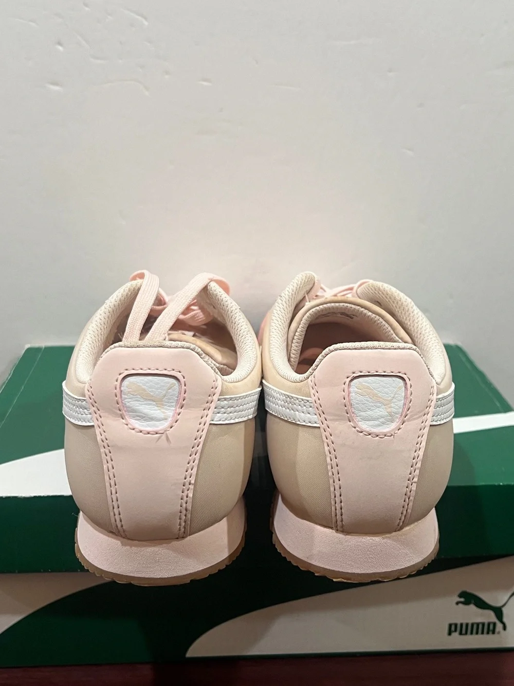 Puma Roma, Basic Summer, 359851 15, Pink & White